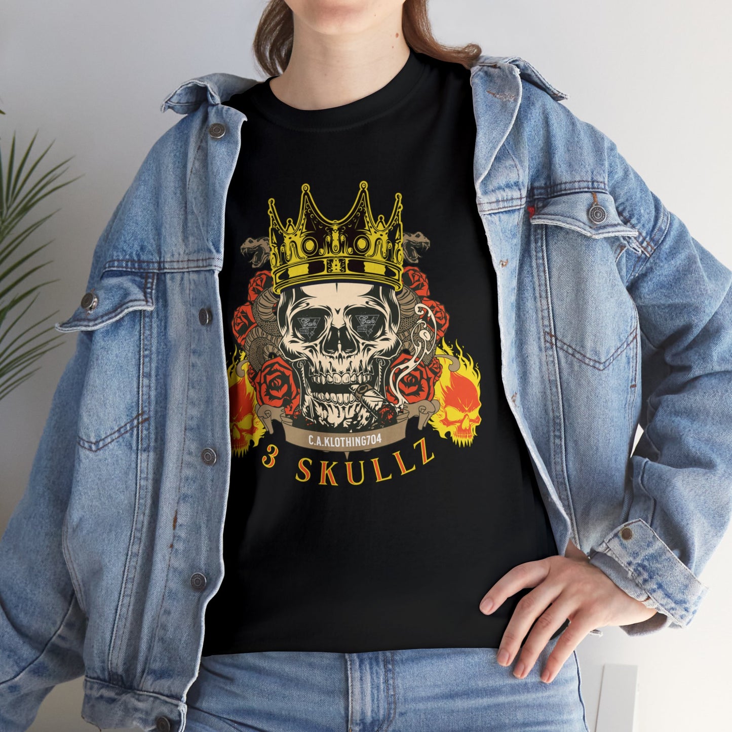 3 Skullz #1 Cotton Tee