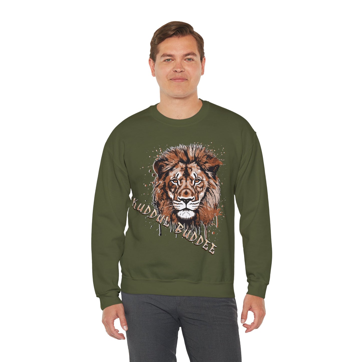 Kuddul Buddee Lion Crewneck Sweatshirt