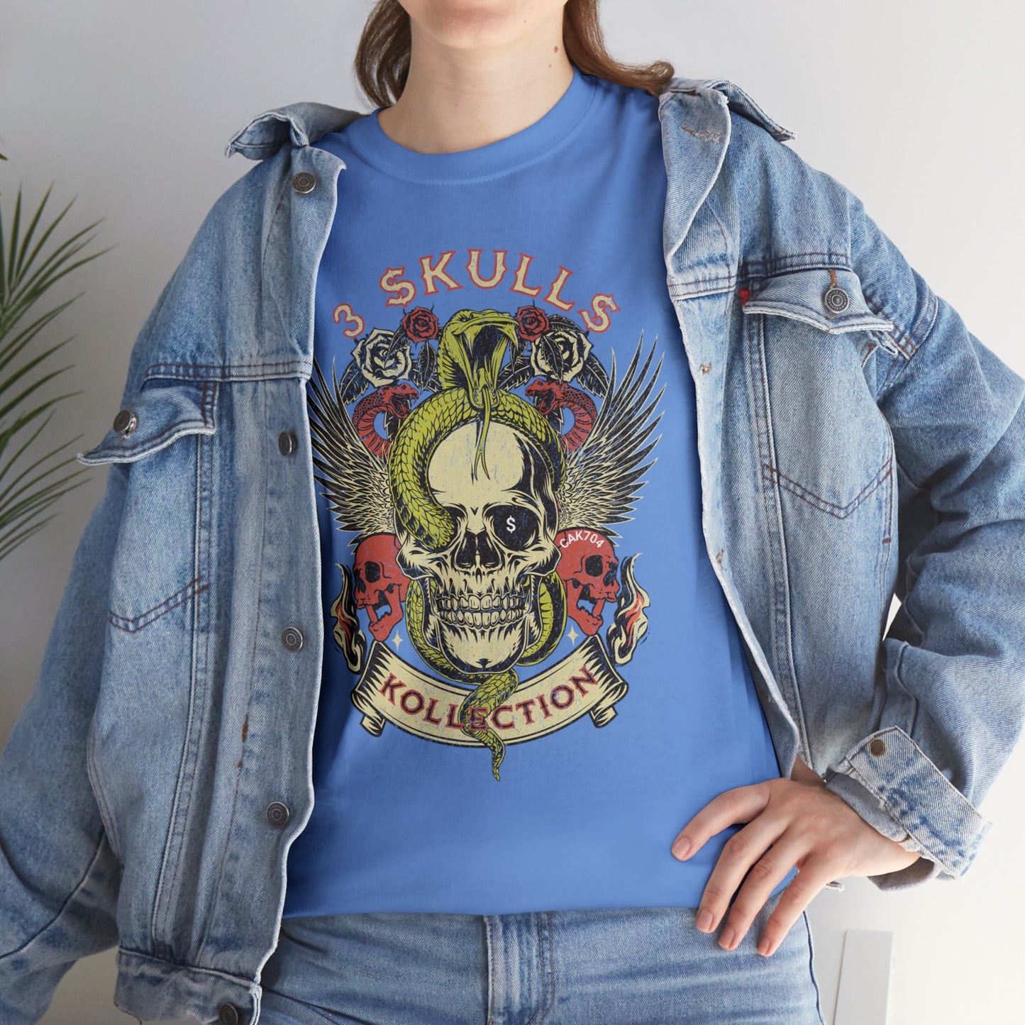 3 Skullz 2 Cotton Tee