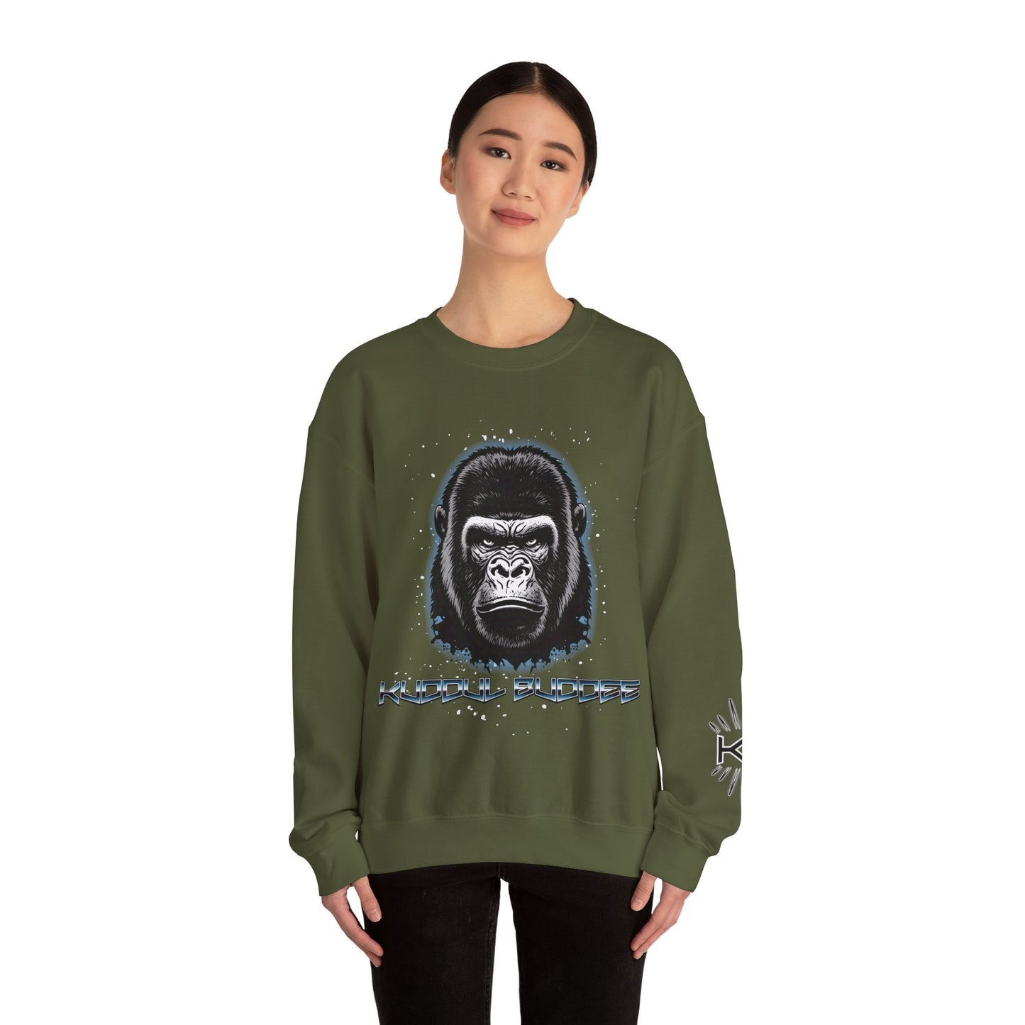 Kuddul Buddee Gorilla Crewneck Sweatshirt