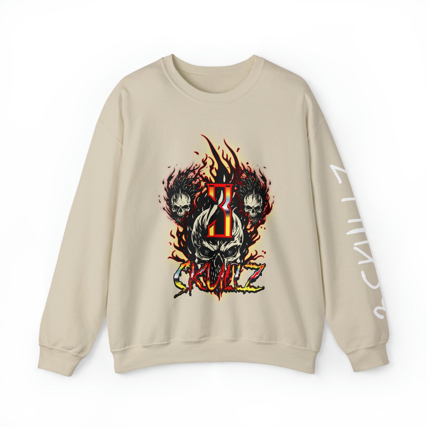 3 Skullz #4 Crewneck Sweatshirt