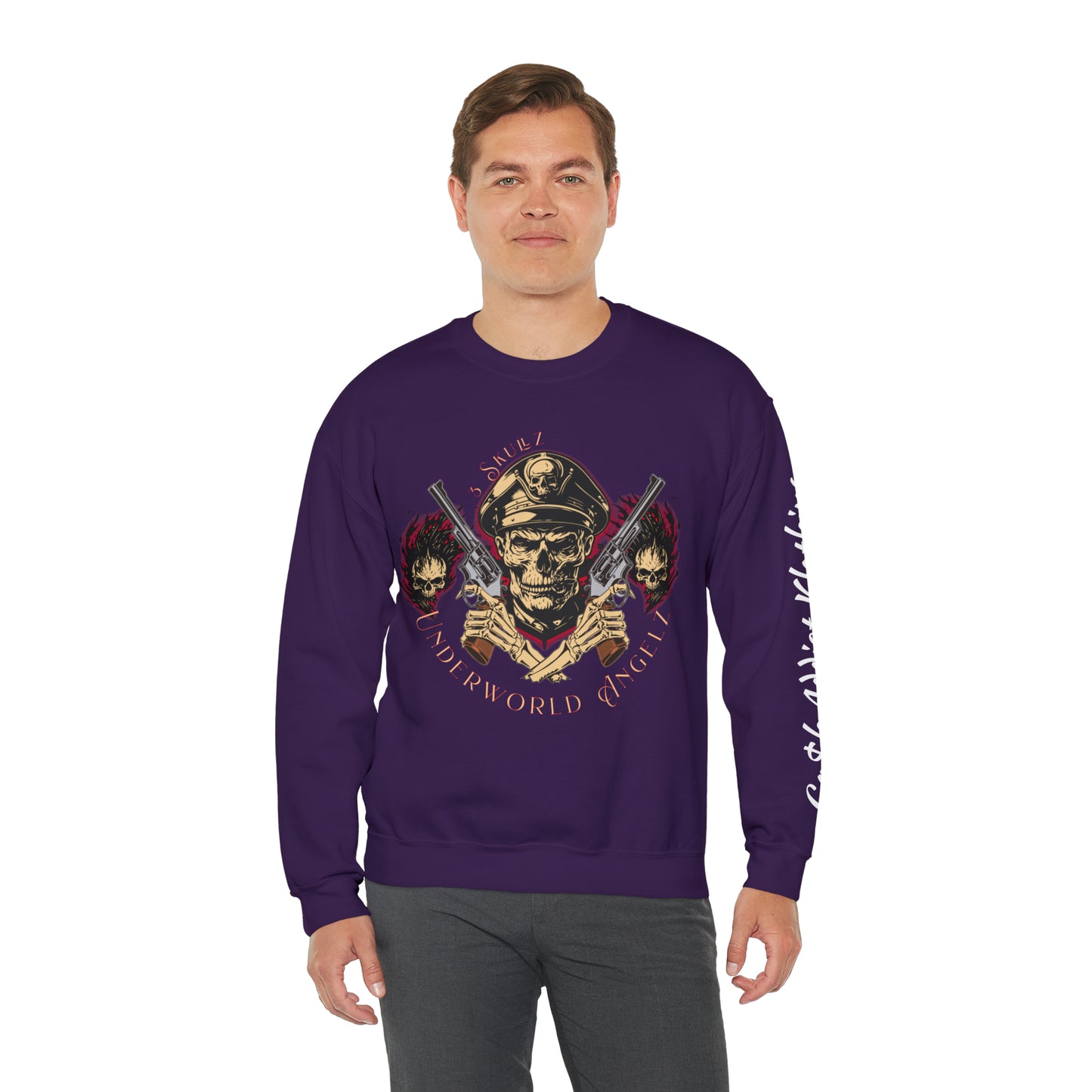 3 Skullz Underworld Angelz Crewneck Sweatshirt