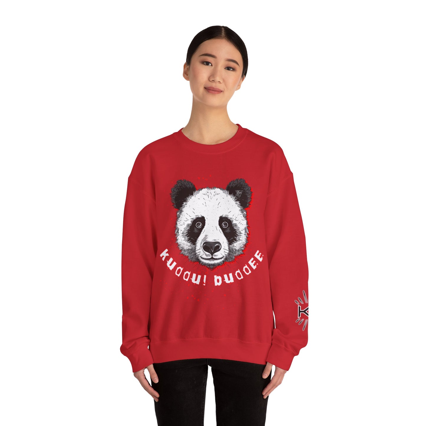 Kuddul Buddee Panda 2 Crewneck Sweatshirt