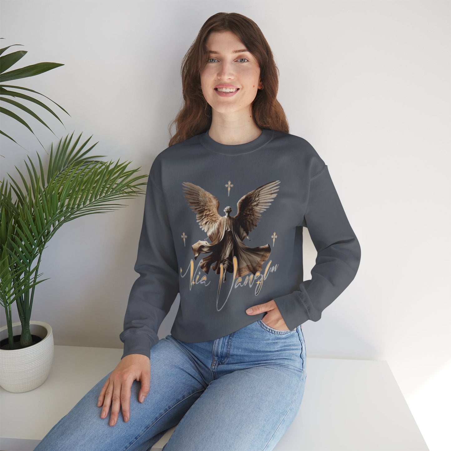 Nia Vaughn by Cak™ Crewneck Sweatshirt
