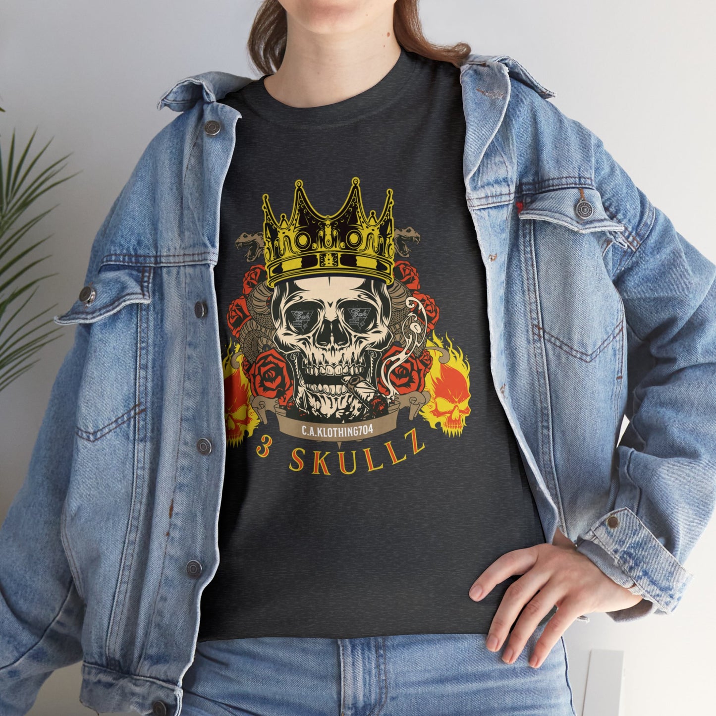 3 Skullz #1 Cotton Tee