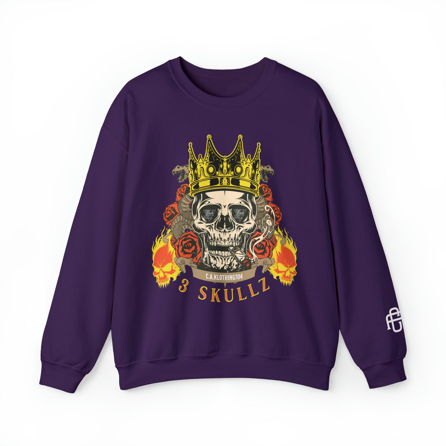 3 Skullz 1 Crewneck Sweatshirt