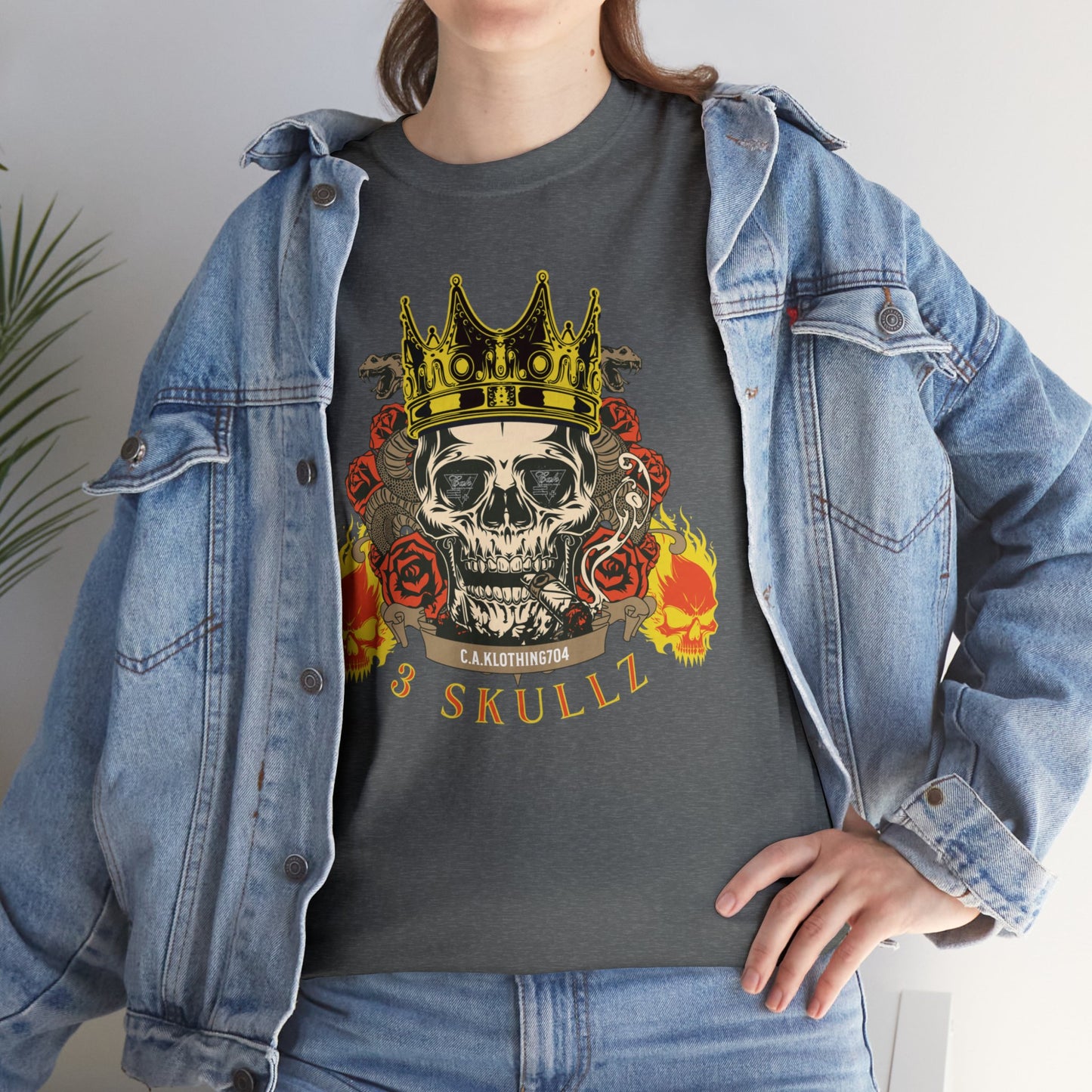 3 Skullz #1 Cotton Tee