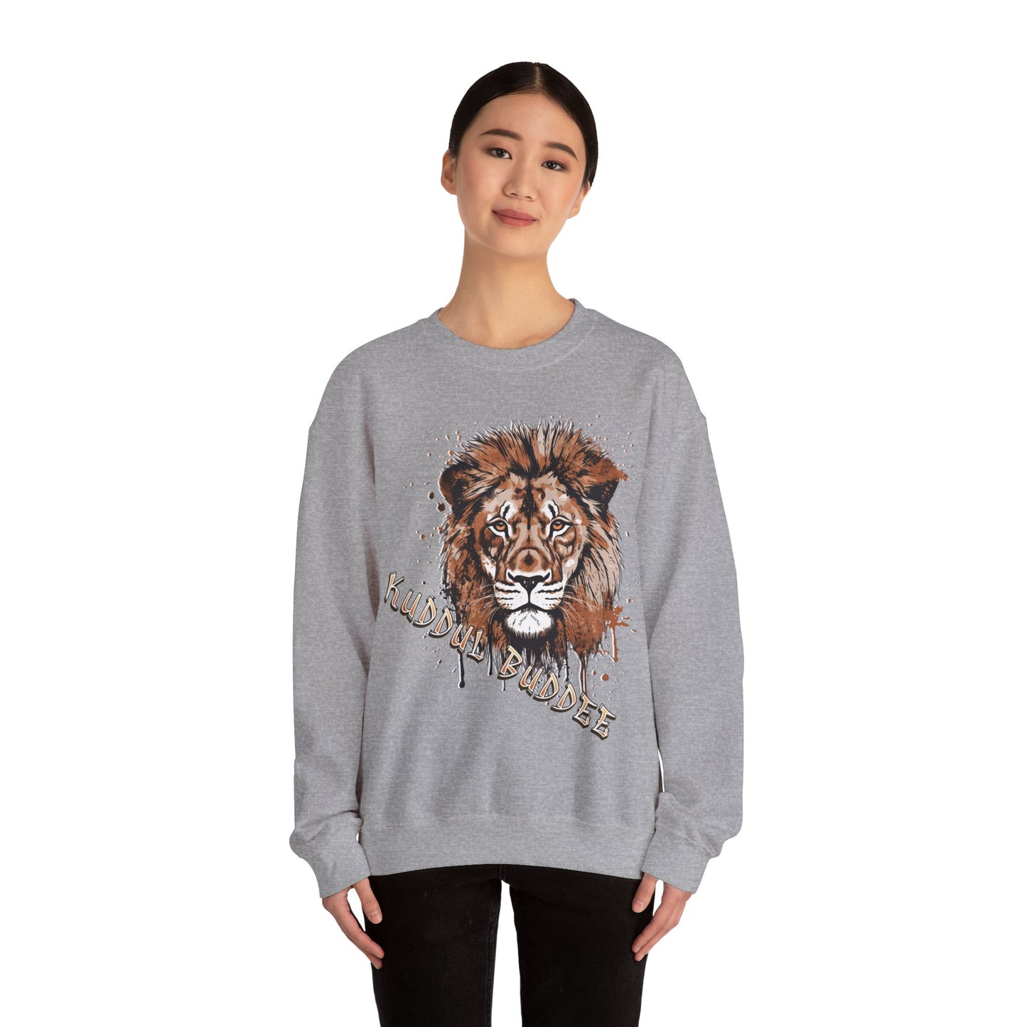 Kuddul Buddee Lion Crewneck Sweatshirt