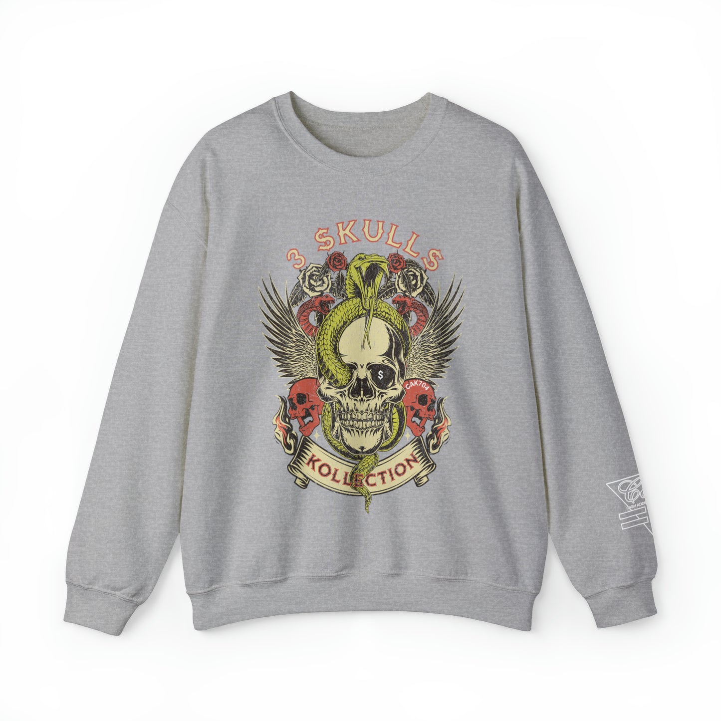 3 Skullz 2 Crewneck Sweatshirt