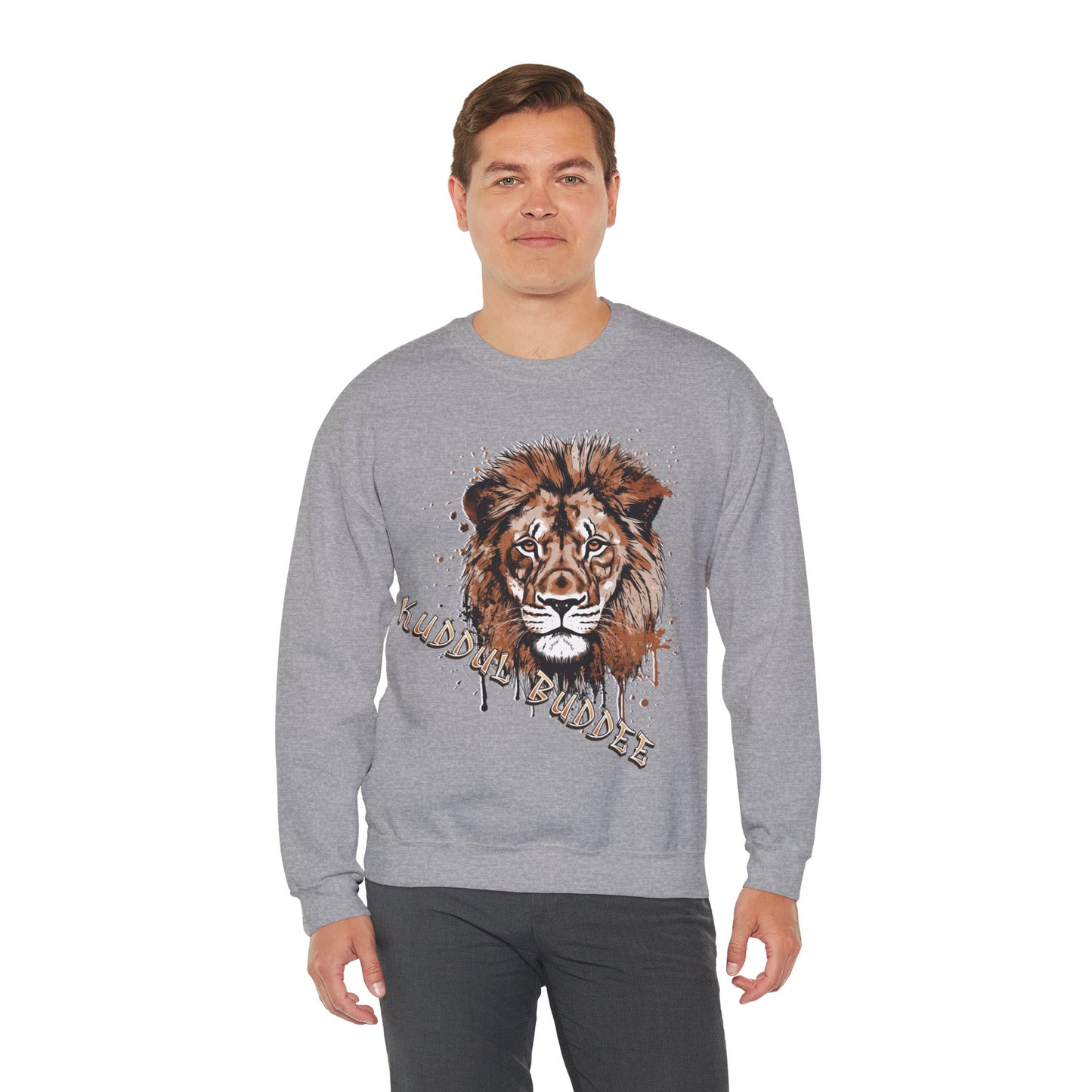 Kuddul Buddee Lion Crewneck Sweatshirt