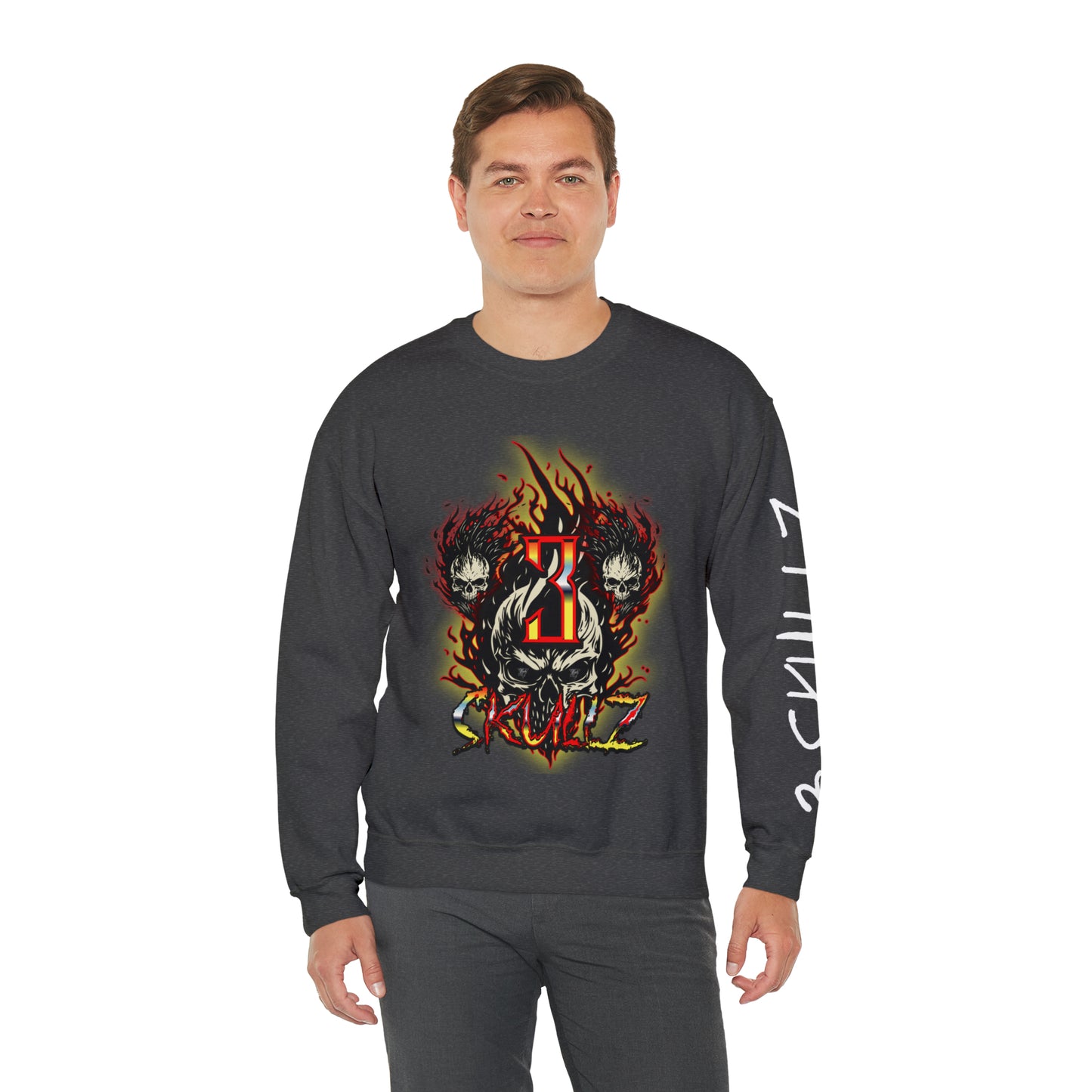 3 Skullz #4 Crewneck Sweatshirt