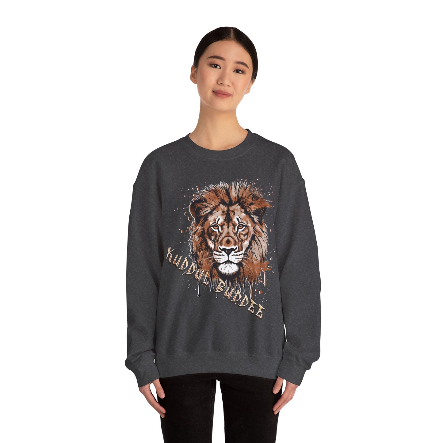 Kuddul Buddee Lion Crewneck Sweatshirt