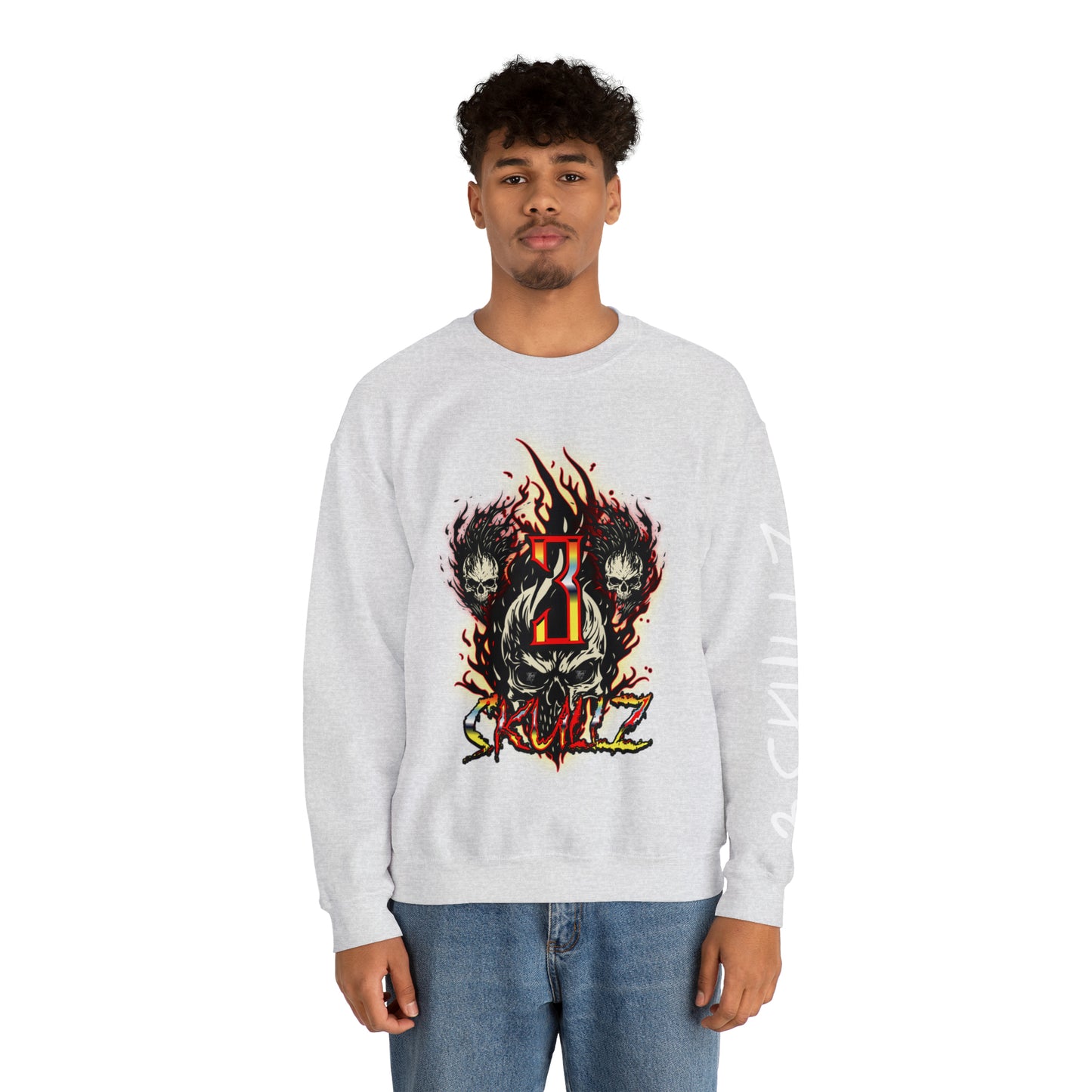 3 Skullz #4 Crewneck Sweatshirt