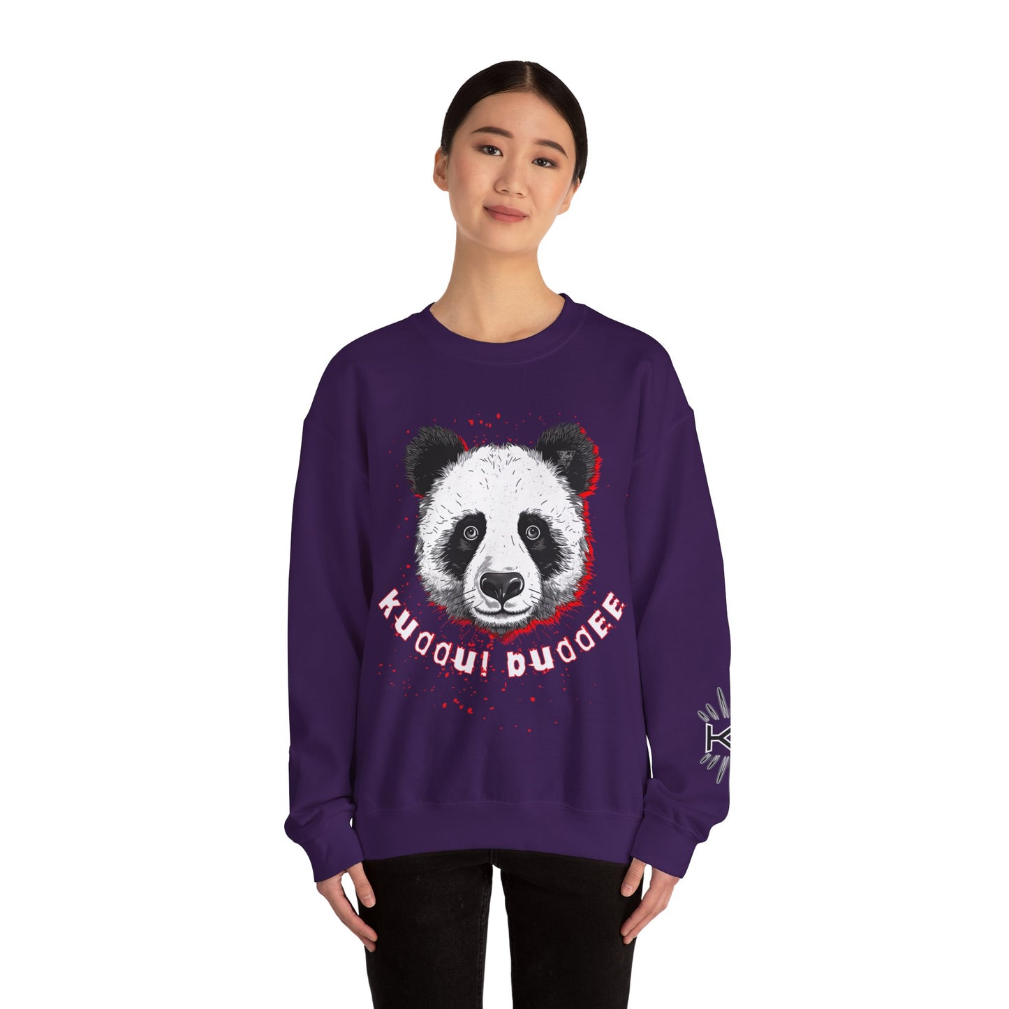 Kuddul Buddee Panda 2 Crewneck Sweatshirt