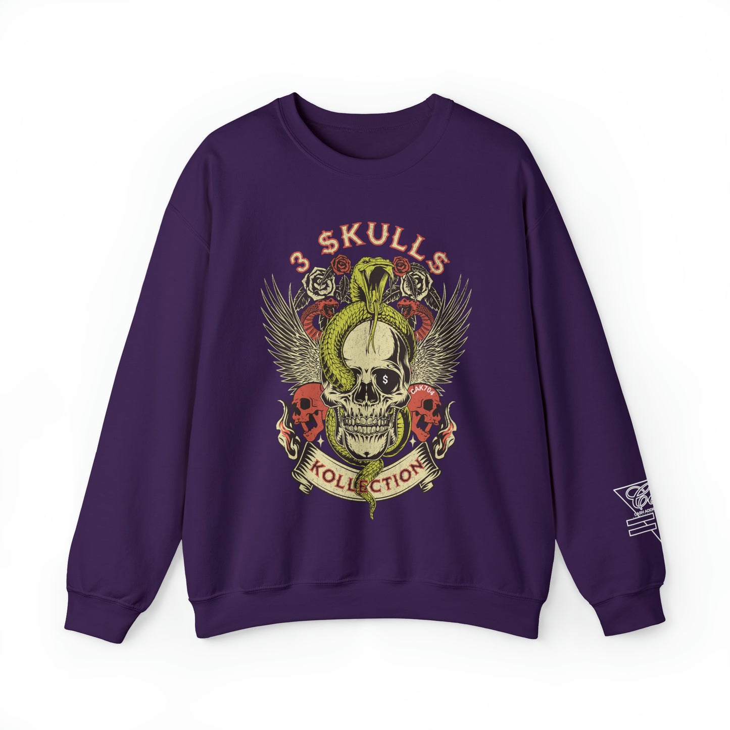 3 Skullz 2 Crewneck Sweatshirt