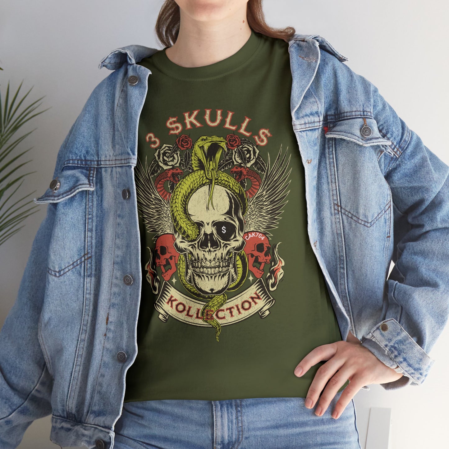 3 Skullz 2 Cotton Tee