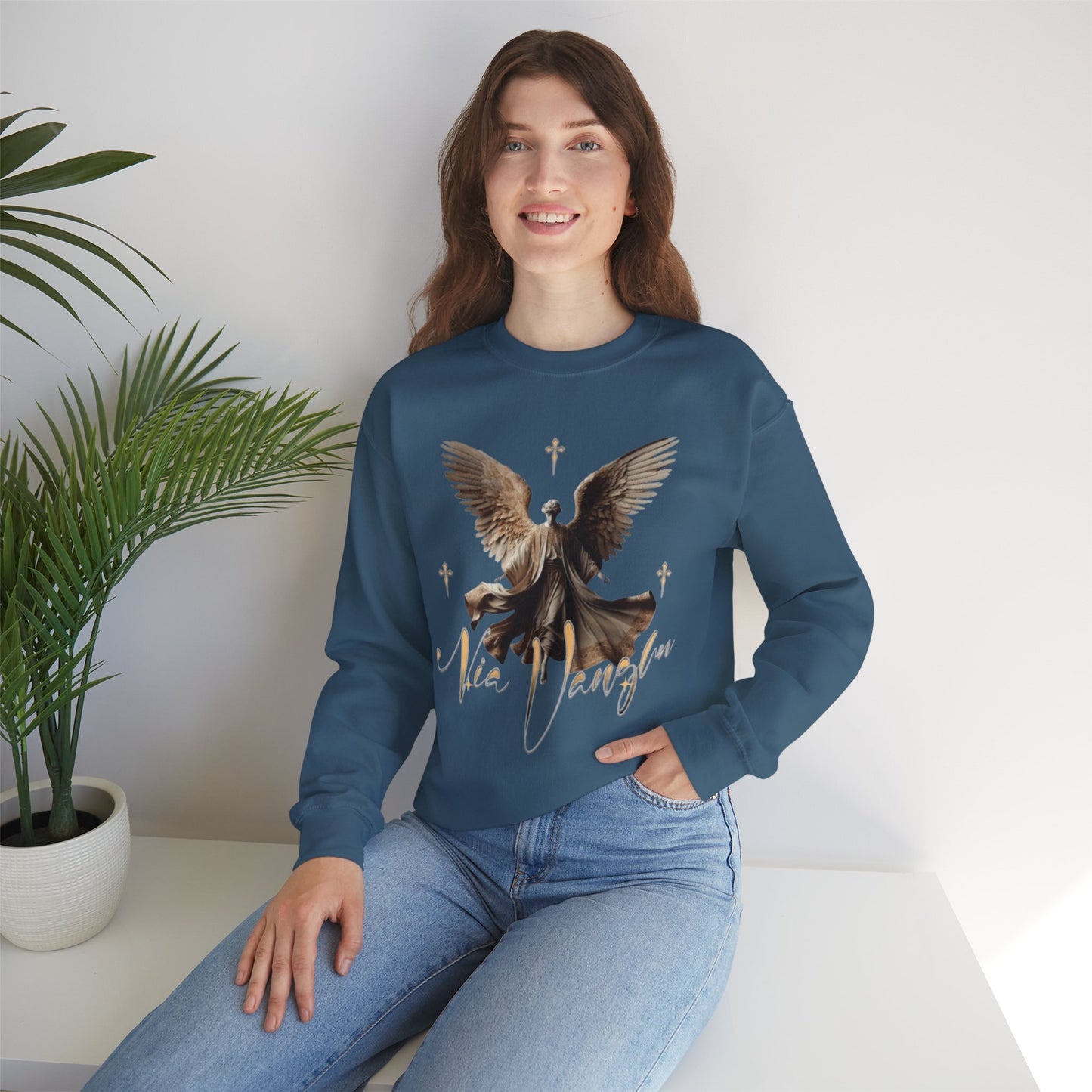 Nia Vaughn by Cak™ Crewneck Sweatshirt