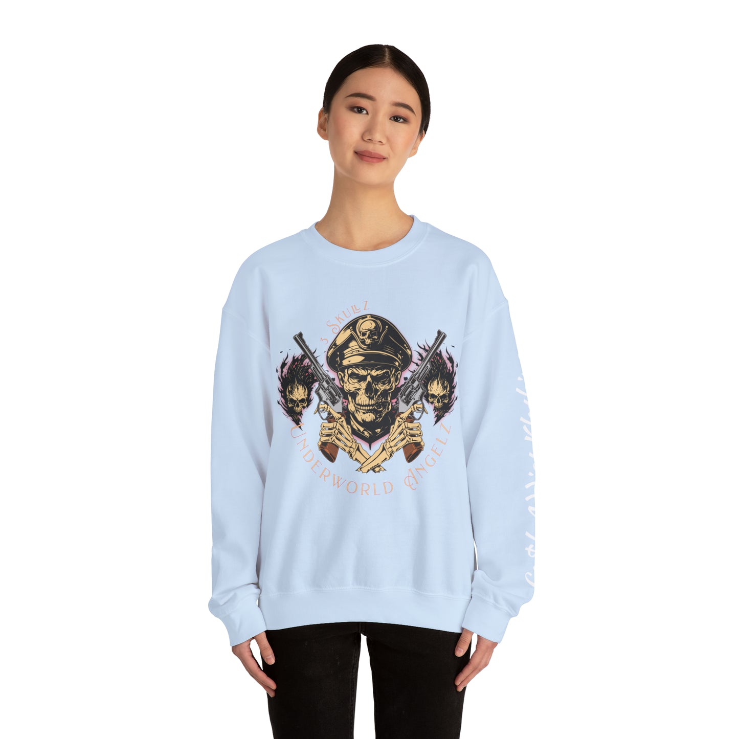 3 Skullz Underworld Angelz Crewneck Sweatshirt