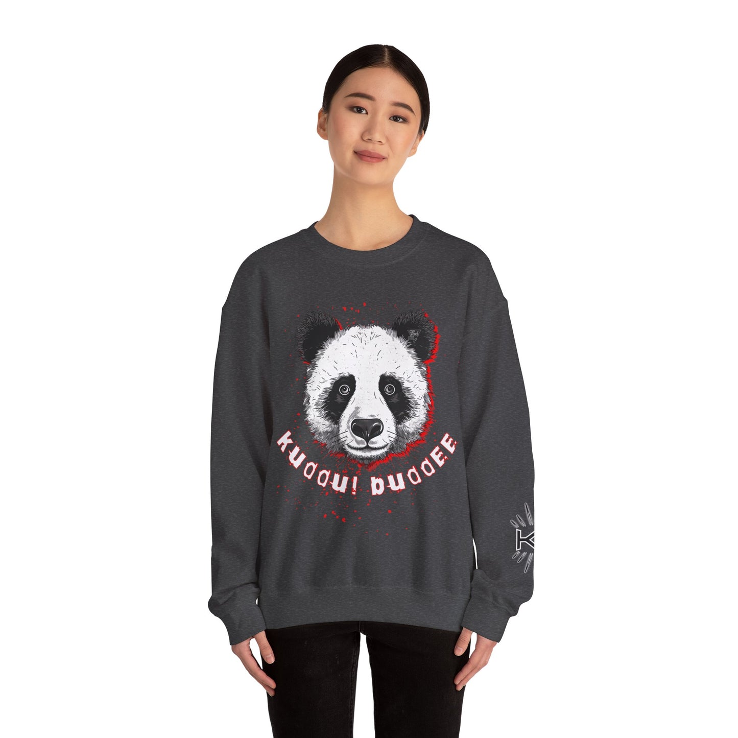 Kuddul Buddee Panda 2 Crewneck Sweatshirt