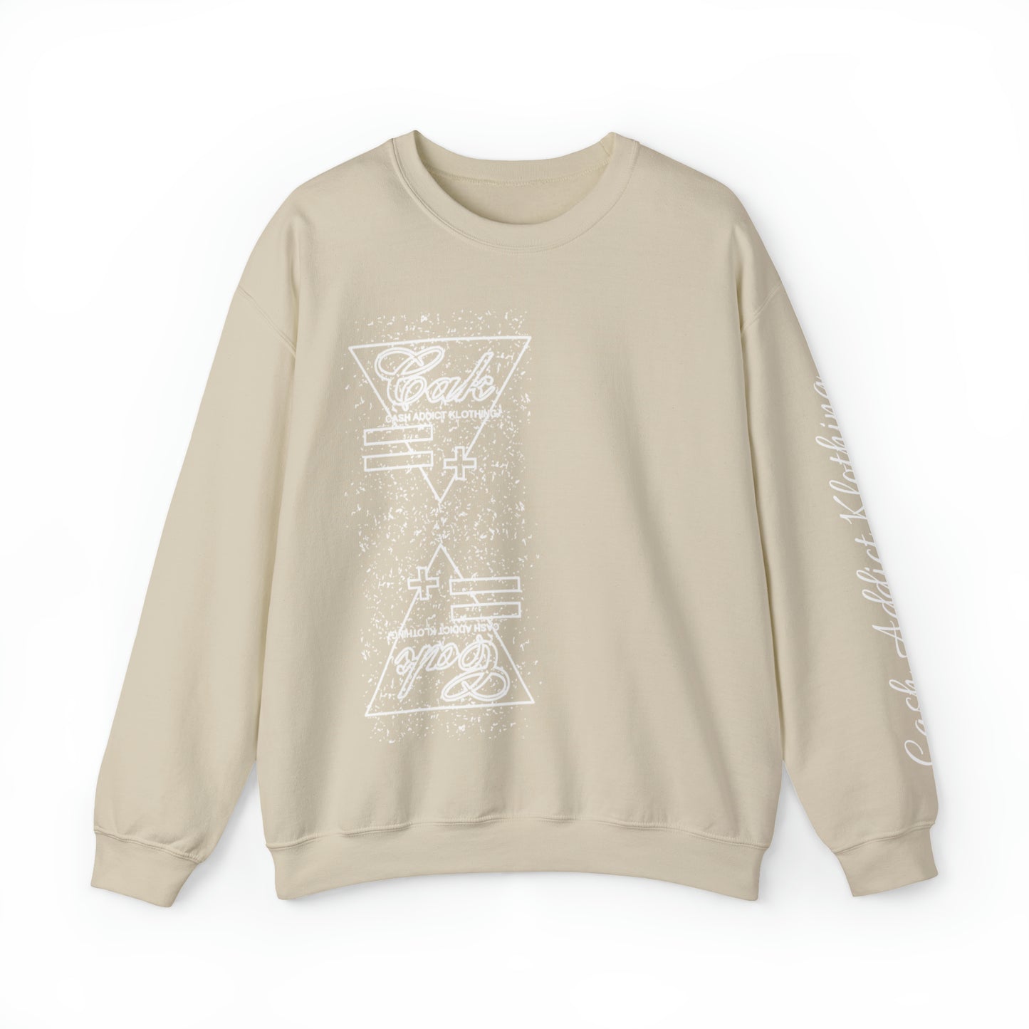 CAK Blurred Double Vision Crewneck Sweatshirt