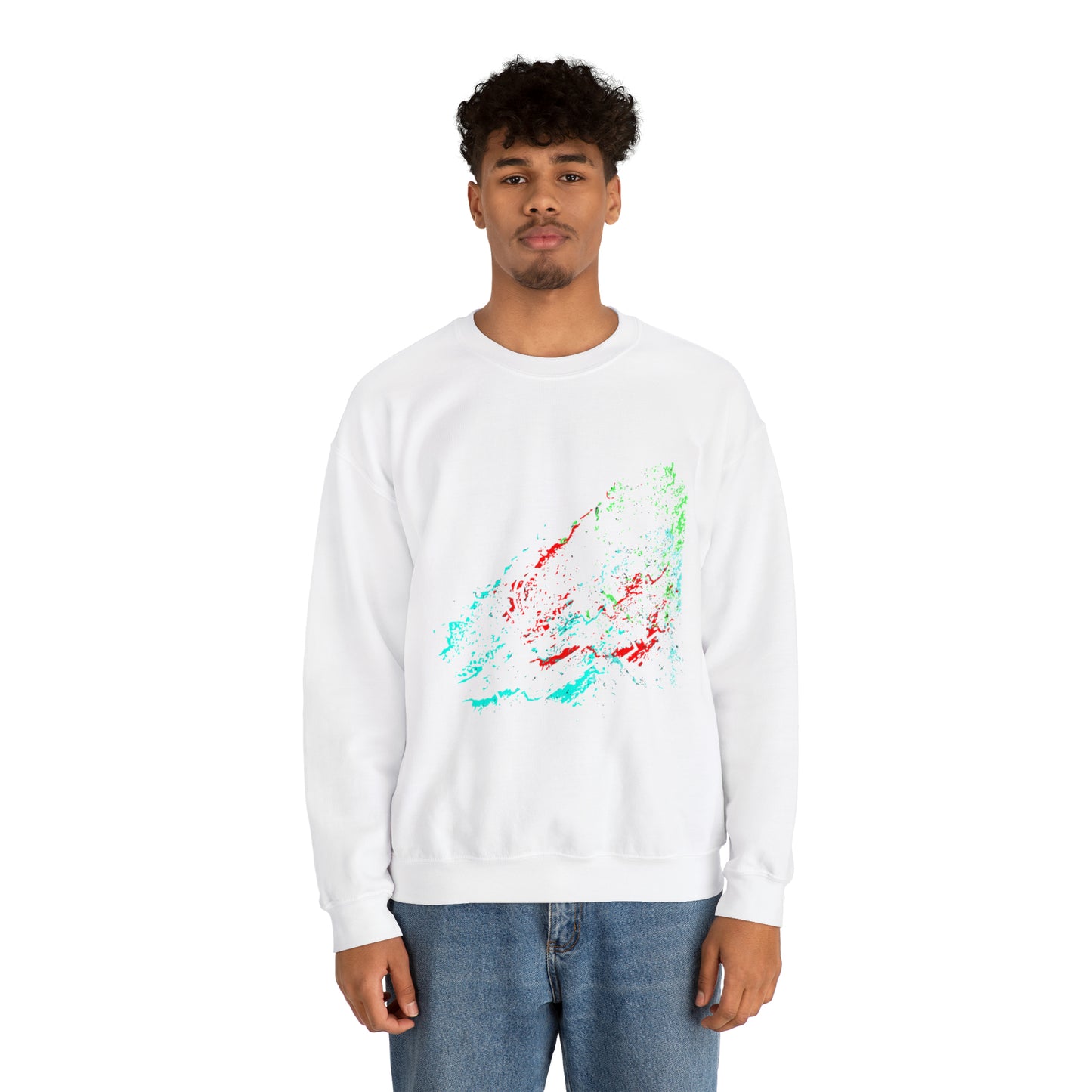 CAK Tilted Wave Crewneck Sweatshirt