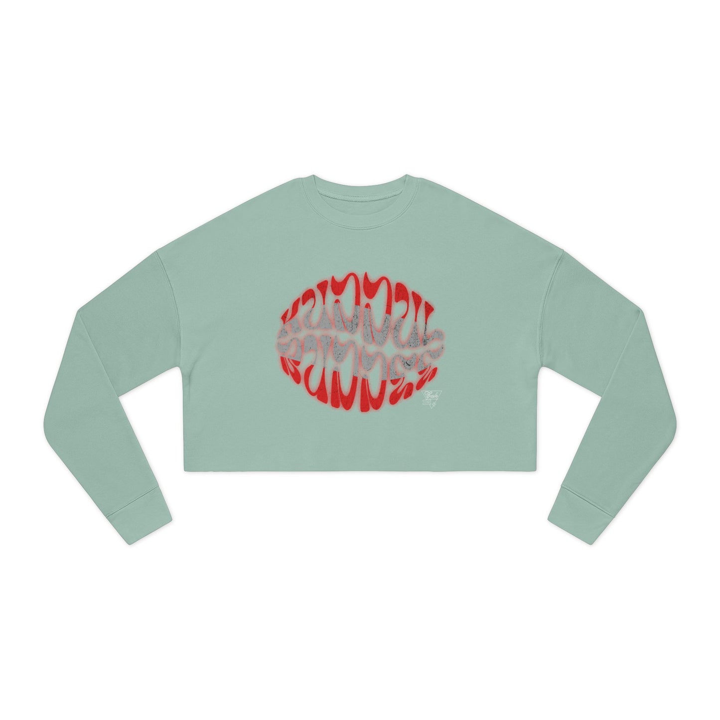 KB Kiss Cropped Sweatshirt