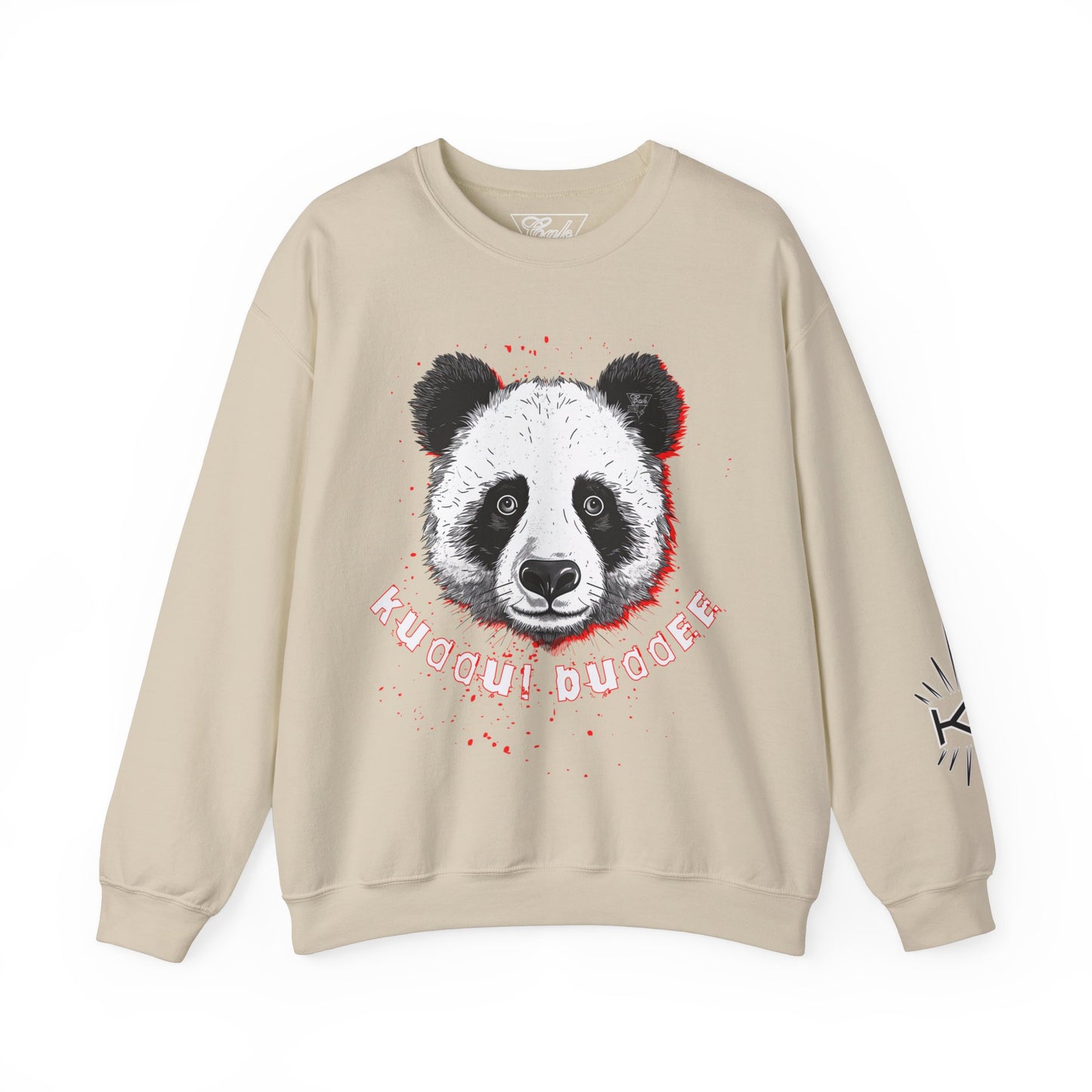 Kuddul Buddee Panda 2 Crewneck Sweatshirt