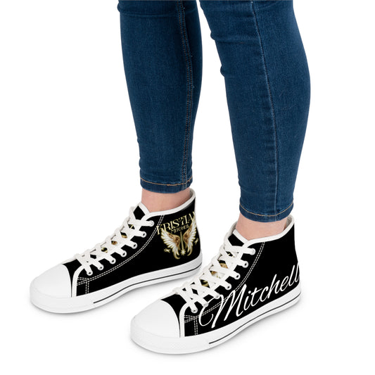 Kristian Mitchell by C.A.K Women's High Top Sneakers