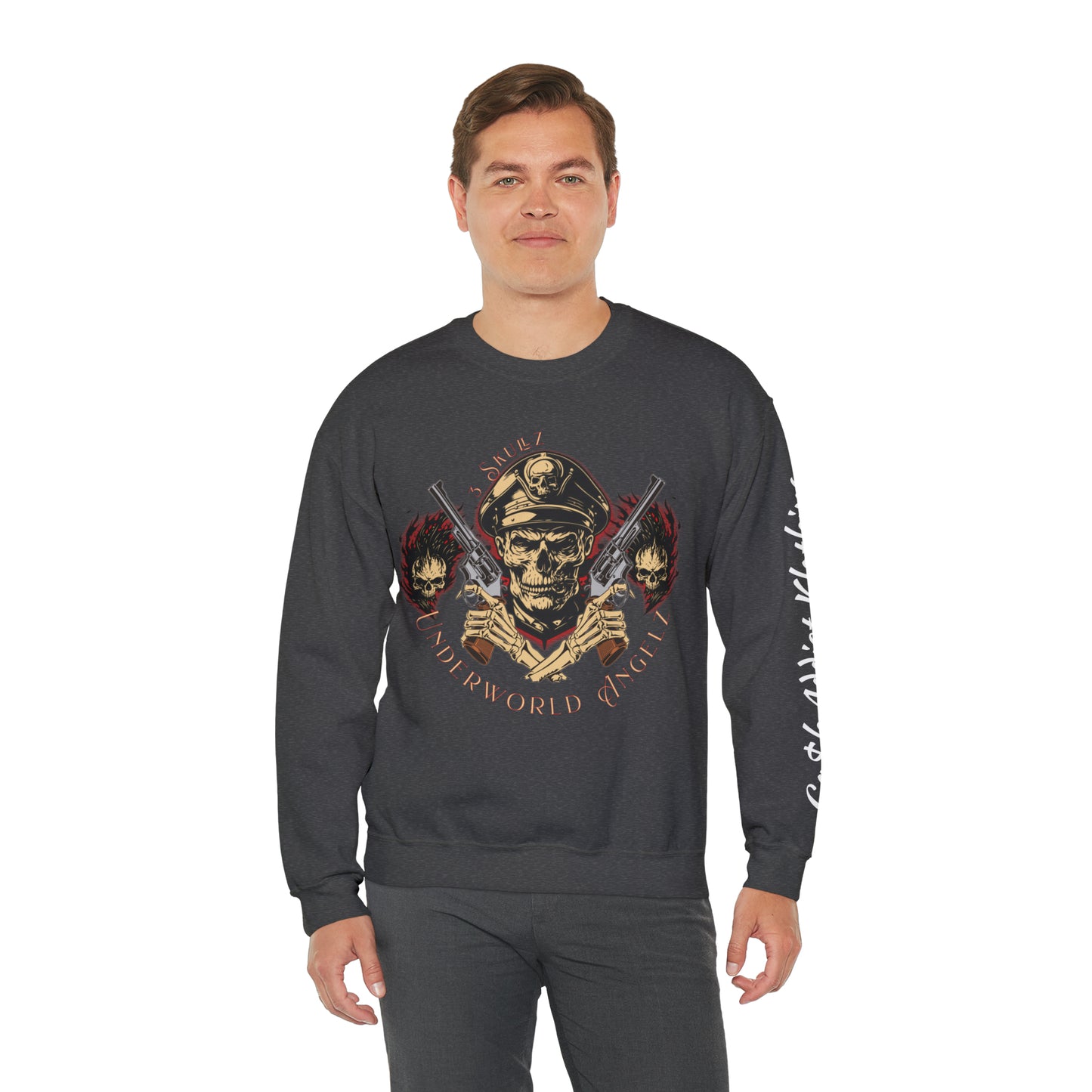 3 Skullz Underworld Angelz Crewneck Sweatshirt