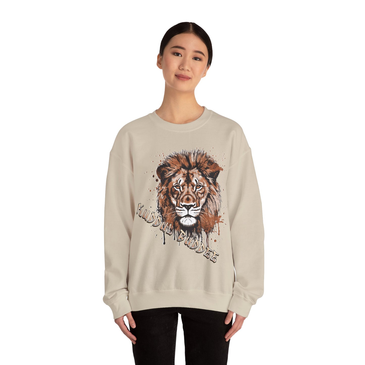 Kuddul Buddee Lion Crewneck Sweatshirt