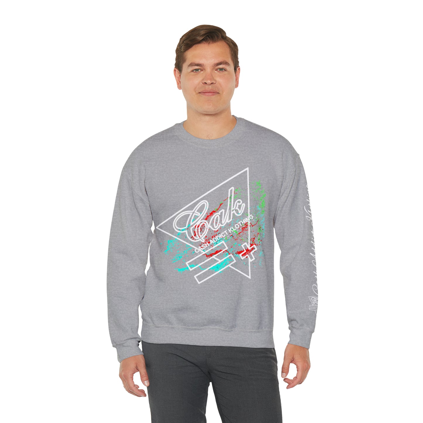 CAK Tilted Wave Crewneck Sweatshirt