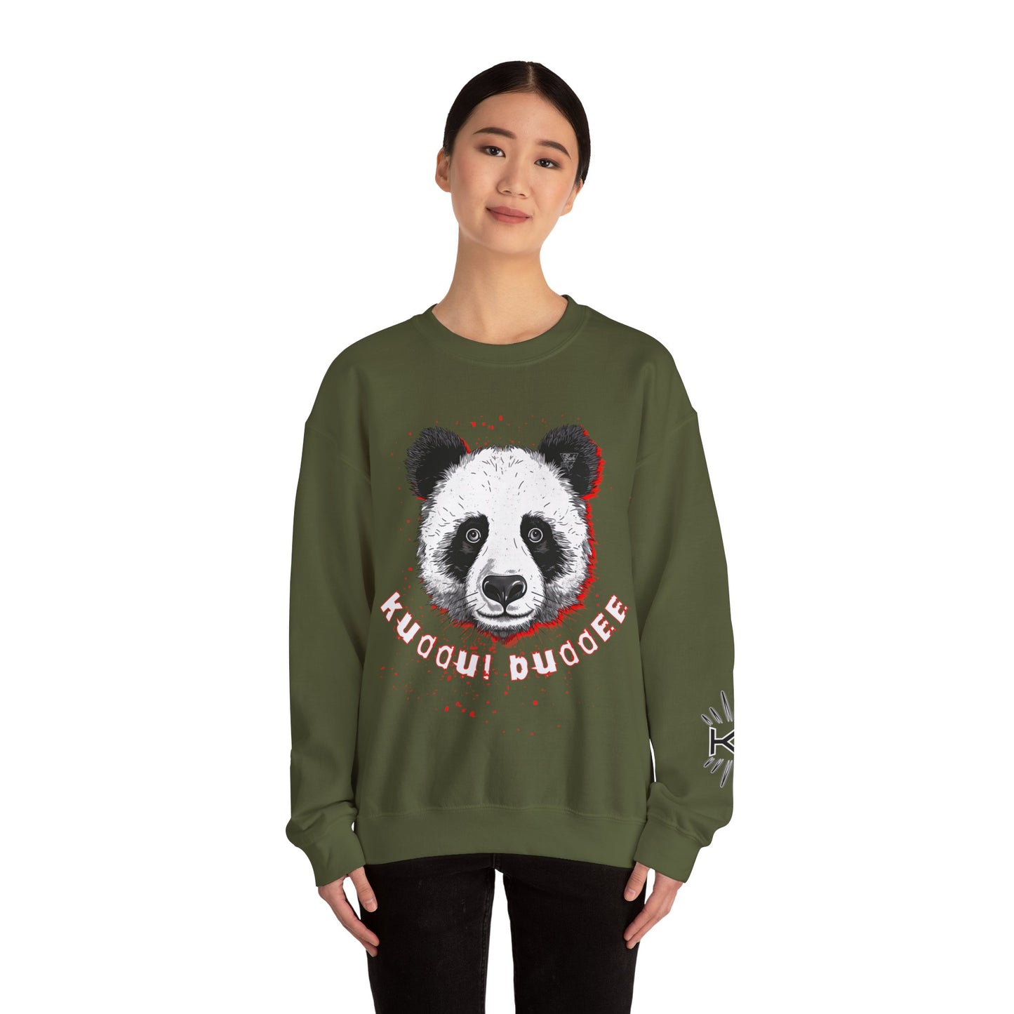 Kuddul Buddee Panda 2 Crewneck Sweatshirt