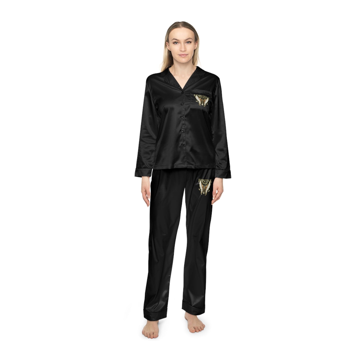 Kristian Mitchell Women's Satin Pajamas